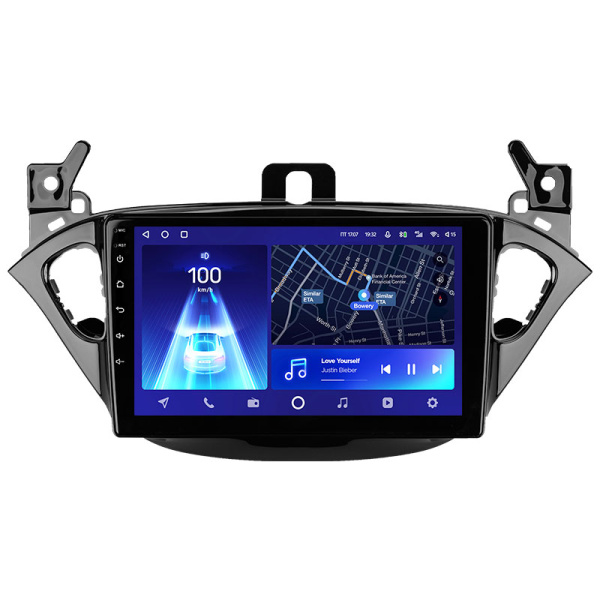 Штатная рамка (без дисплея) Teyes для  Opel Corsa 2014-2019 (Для экрана 9")