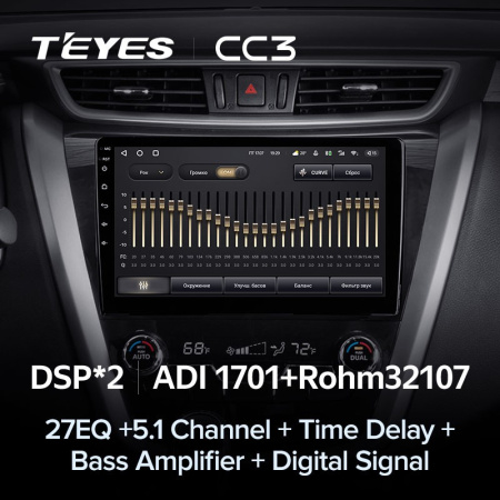 Штатная магнитола Teyes CC3 3/32 Nissan Murano 3 Z52 (2014-2020)