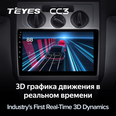 Штатная магнитола Teyes CC3 6/128 Volkswagen Touran 1 (2003-2010) Тип-A