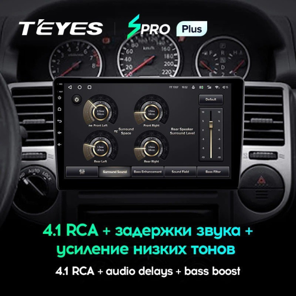 Штатная магнитола Teyes SPRO Plus 3/32 Nissan X-Trail T30 (2000-2007)