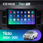 Штатная магнитола Teyes SPRO Plus 4/64 Nissan Tiida C11 (2004-2013)