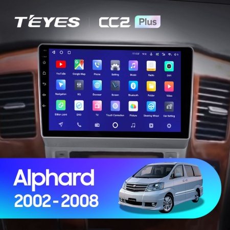 Штатная магнитола Teyes CC2 4+32G для Alphard 2005-2008