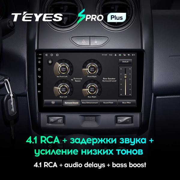 Штатная магнитола Teyes SPRO Plus 3/32 Renault Duster (2015-2020)