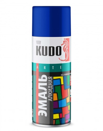 KUDO KU-1011 Эмаль синяя 520 мл (аэрозоль)