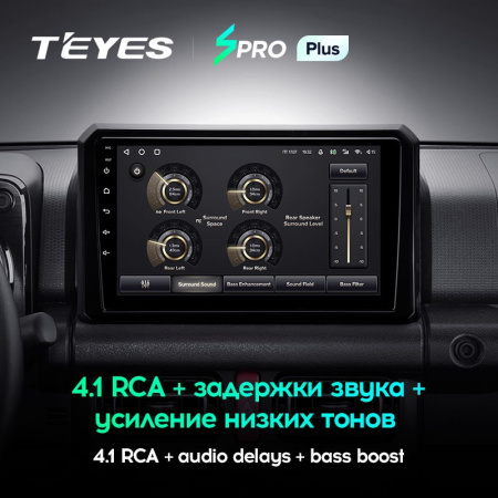 Штатная магнитола Teyes SPRO Plus 6/128 Suzuki Jimny JB64 (2018-2020)