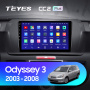 Штатная магнитола Teyes CC2 4+32G для Odyssey 2003-2008 (Левый руль)