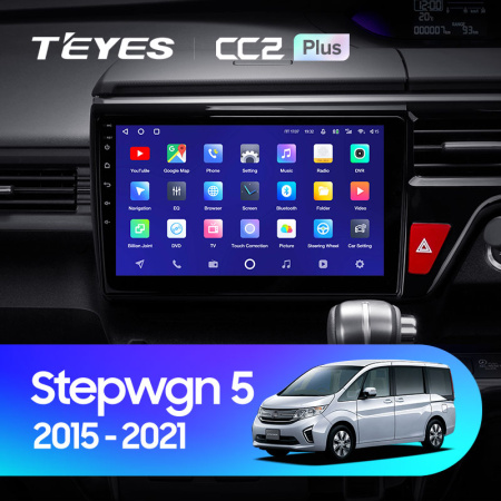 Штатная магнитола Teyes CC2 3+32G для Stepwgn 2015-2021