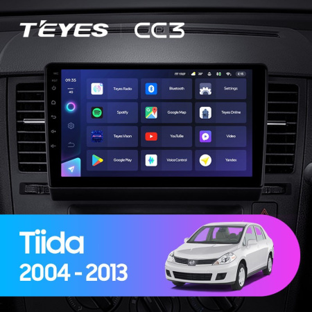 Штатная магнитола Teyes CC3 3/32 Nissan Tiida C11 (2004-2013)