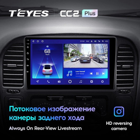 Штатная магнитола Teyes CC2 Plus 3/32 Toyota Land Cruiser 10 J100 100 (1998-2007)