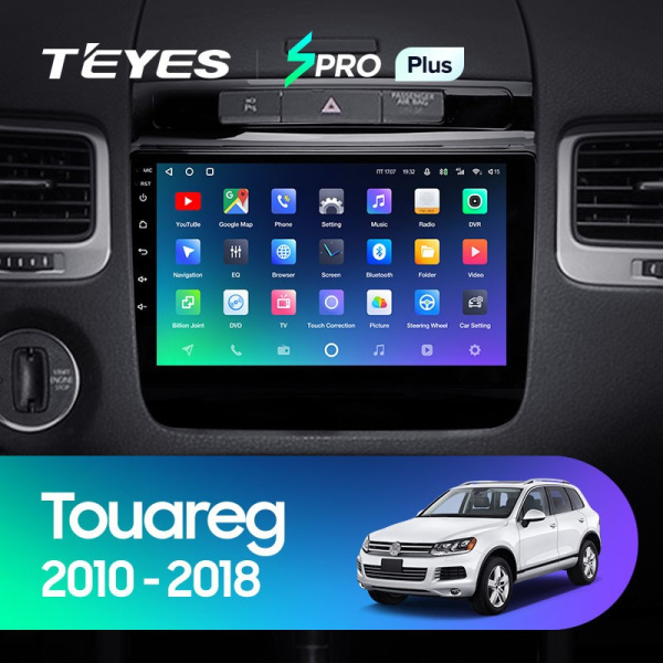 Штатная магнитола Teyes SPRO Plus 3/32 Volkswagen Touareg FL NF (2010-2018)
