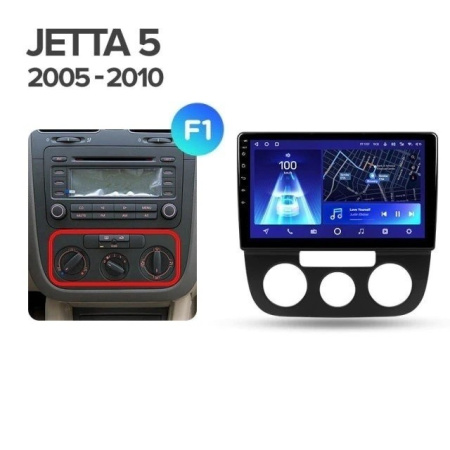 Штатная магнитола Teyes CC2 Plus 4/64 Volkswagen Jetta 5 (2005-2010)