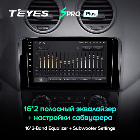 Штатная магнитола Teyes SPRO Plus 6/128 Mercedes Benz ML-Class (2005-2009)