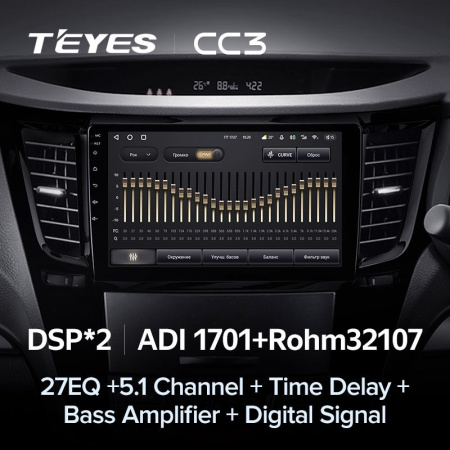 Штатная магнитола Teyes CC3 360 6/128 Subaru Legacy 5 (2009-2014)
