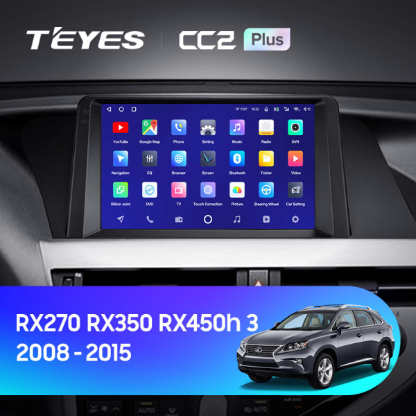 Штатная магнитола Teyes CC2 3+32G для RX 2008-2015
