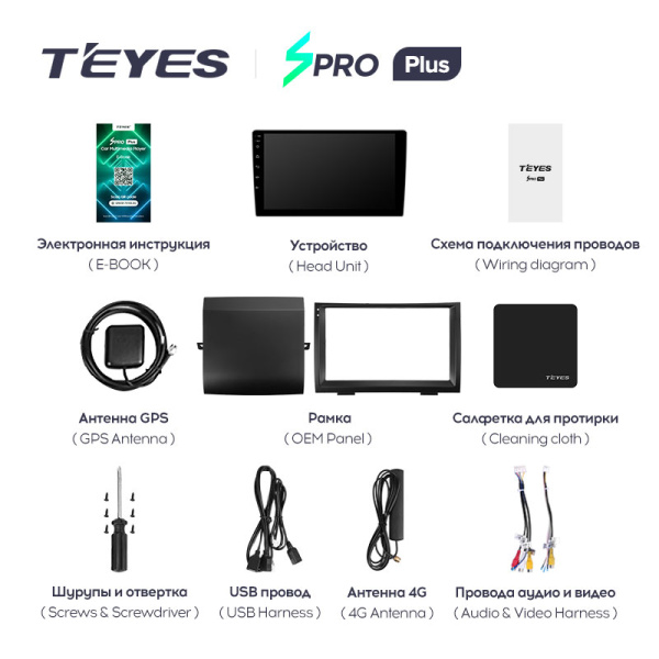 Штатная магнитола Teyes SPRO 64G для Toyota Prius 2003-2011 (Правый руль)